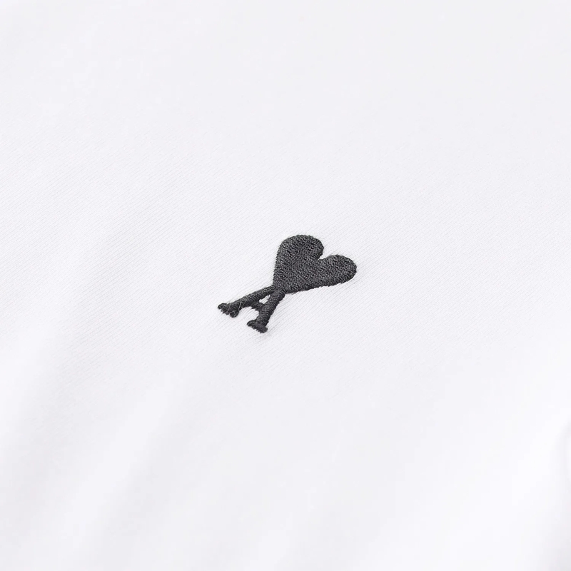 AMI Paris T-shirt T-Shirt mit Logo grün(Image 4)