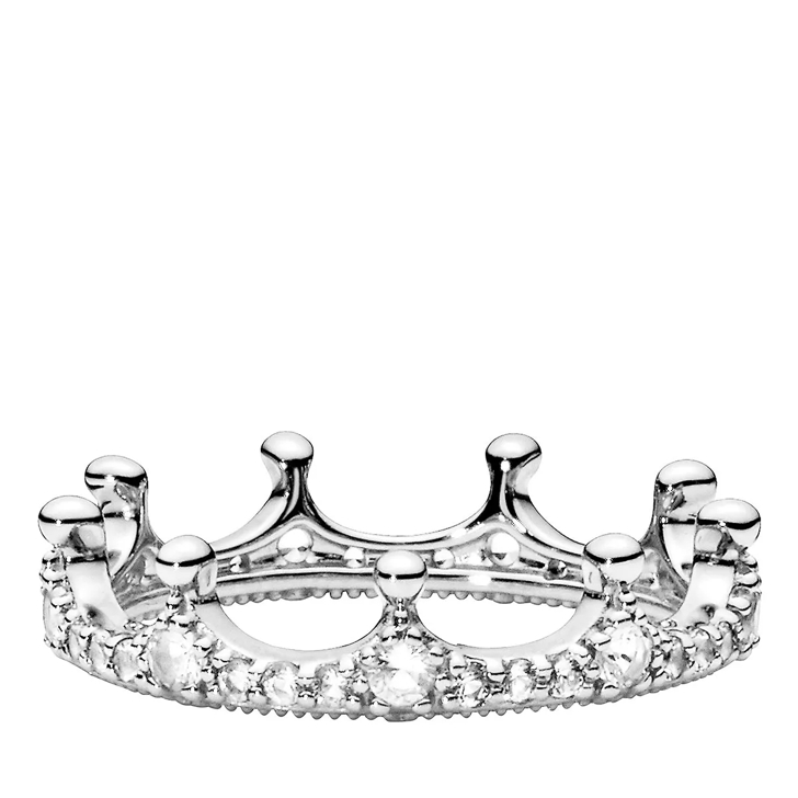 Crown ring shop pandora silver