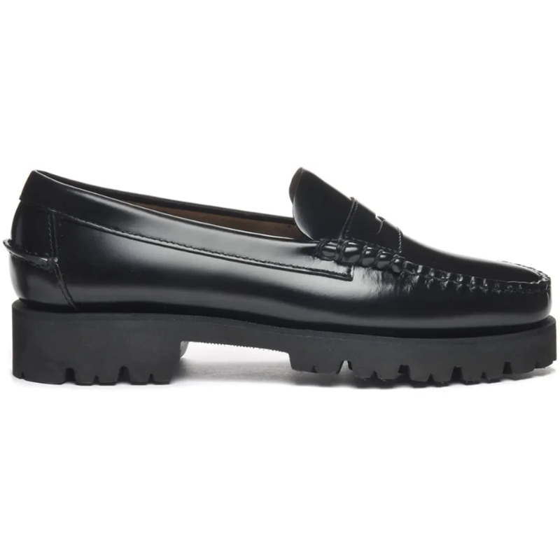 Sebago Loafer Flat Shoes Black schwarz