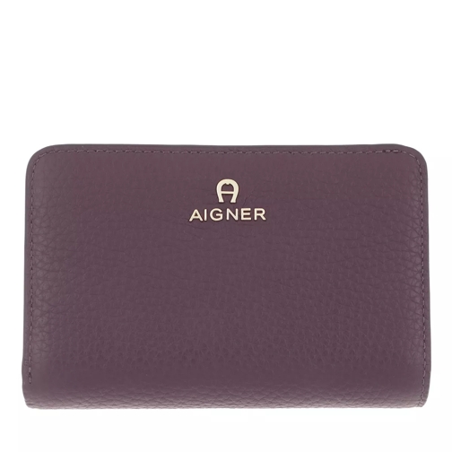 AIGNER Ivy Wallet Plum Bi-Fold Portemonnaie