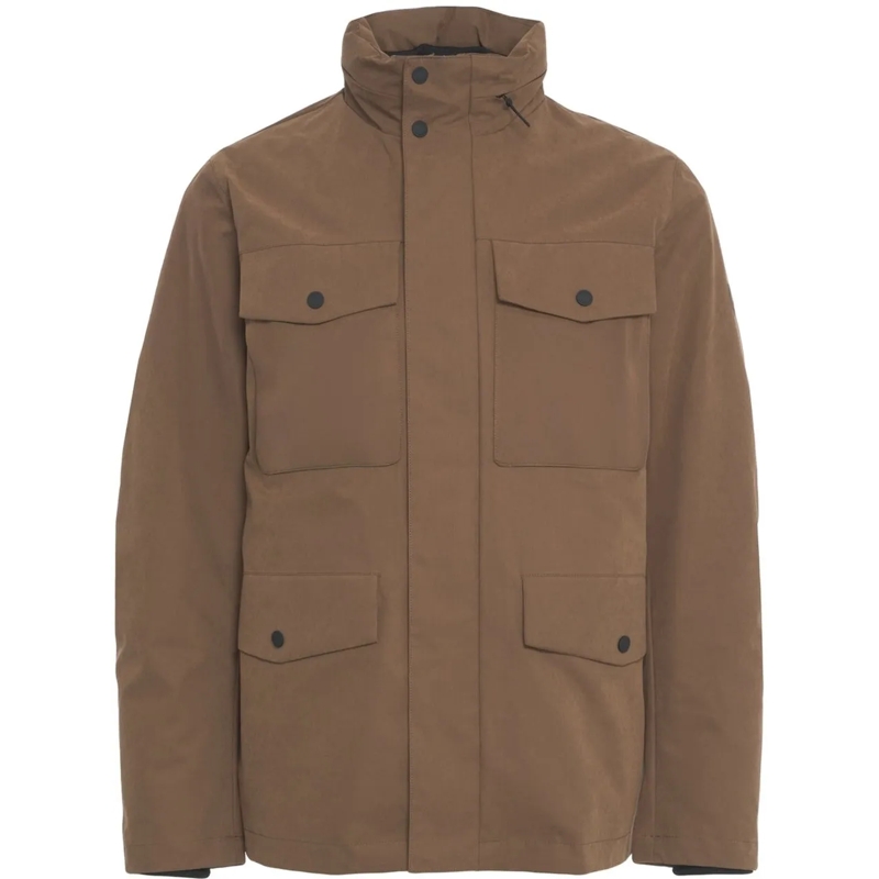 People Of Shibuya Doudoune Utility jacket 'Anzai' braun