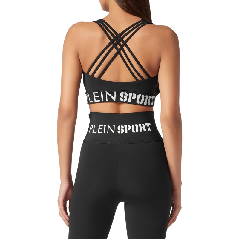 Plein Sport Top Sport Bh schwarz(Image 2)