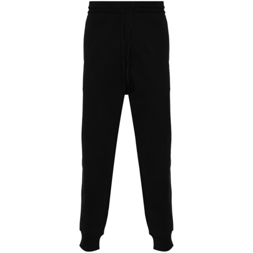 Y-3 Black French Terry Cuff Pants Black 
