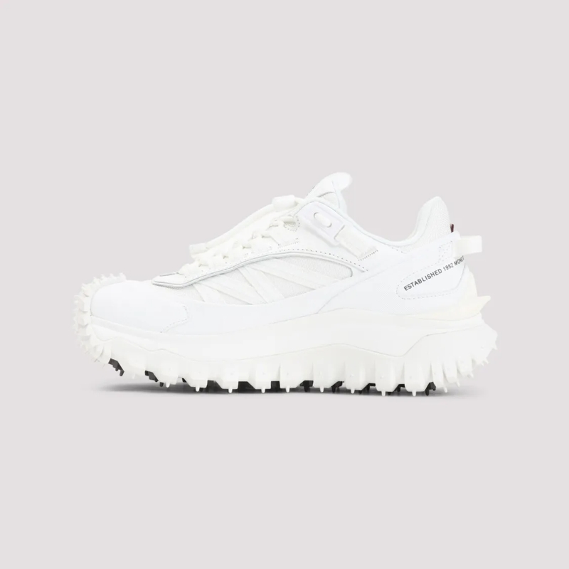 Moncler Low-Top-Sneaker Chunky Monochromatic Sneakers White