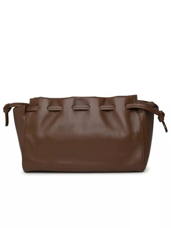 Mansur Gavriel Shoppers Small Bloom Shoulder Bag In Brown Leather in bruin