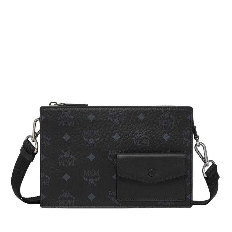 MCM Crossbody Bag Aren Vi Crossbody Sml Bk Black