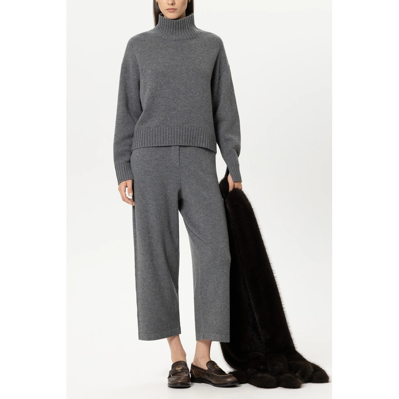 Luisa Cerano Stoffen broek Cargo-Pants aus Woll-Mix multi(Image 2)