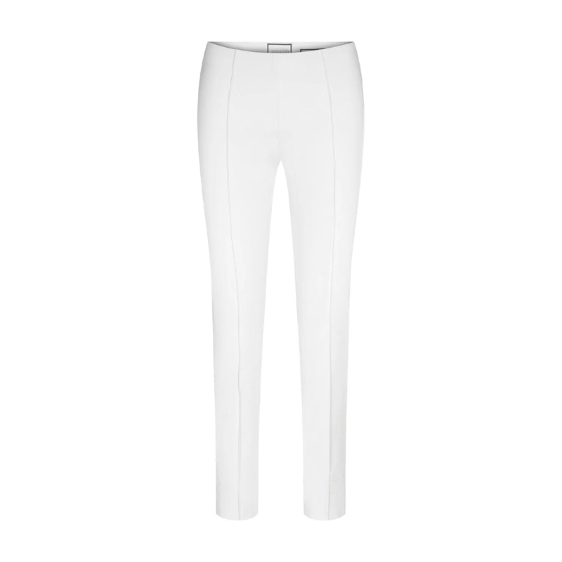 Seductive Freizeithose Figurbetonte Hose Capri Weiß(Image 3)