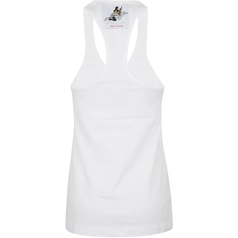 Stella McCartney Top STELLA McCARTNEY Jeff Koons Tank weiß(Image 2)