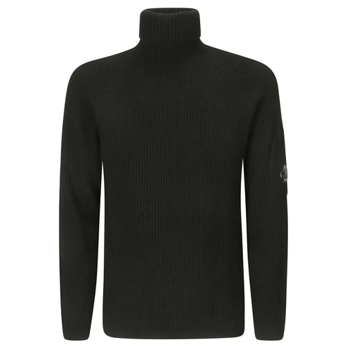 CP Company Trui Ribbed Sweater Black