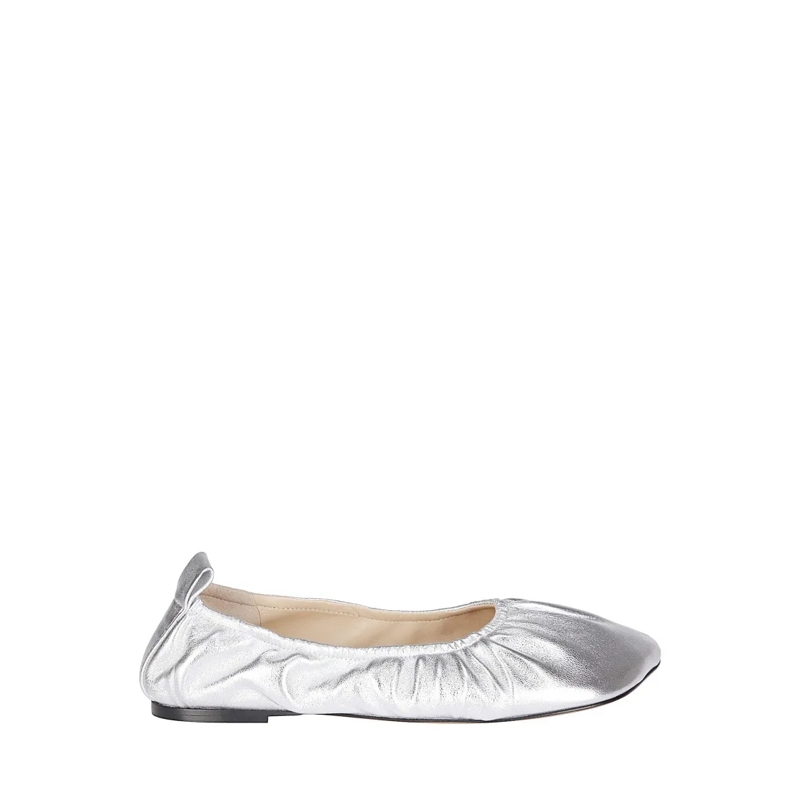 Niccolò Pasqualetti Balletschoenen Obliqua Soft Ballerinas Silver