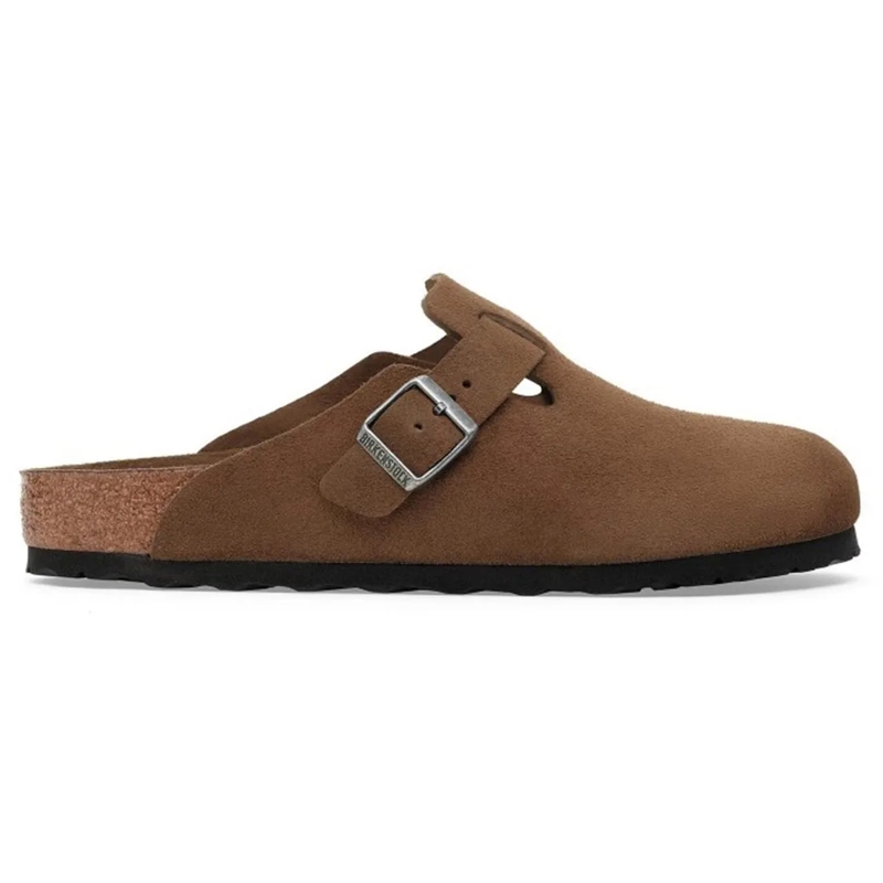 Birkenstock Stiefel Birkenstock Boston Slippers Cognac 1030861 braun