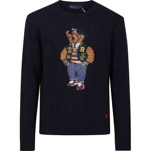 Ralph Lauren  Bear Sweater Blue blau