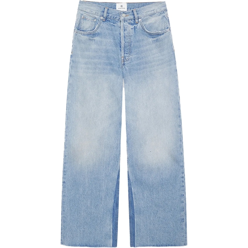 Anine Bing Ausgestellte Jeans jeans blauw manon blau