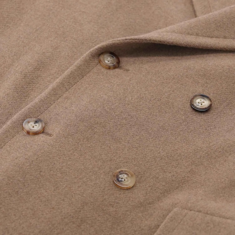 Boglioli Übergangsmantel Mantel aus Woll-Kaschmir-Mix braun(Image 3)