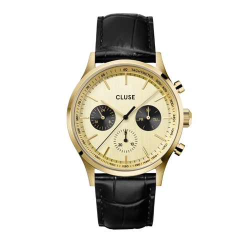 CLUSE Montre numérique Cluse Anthéor Multifunction Women's Watch CW21005 Gold farbend