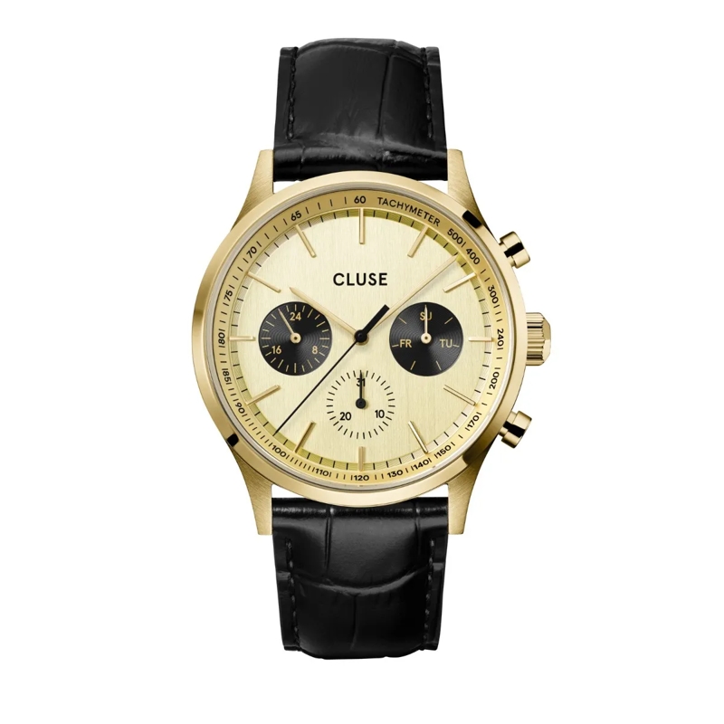 CLUSE Chronographe Anthéor Uhr Gold