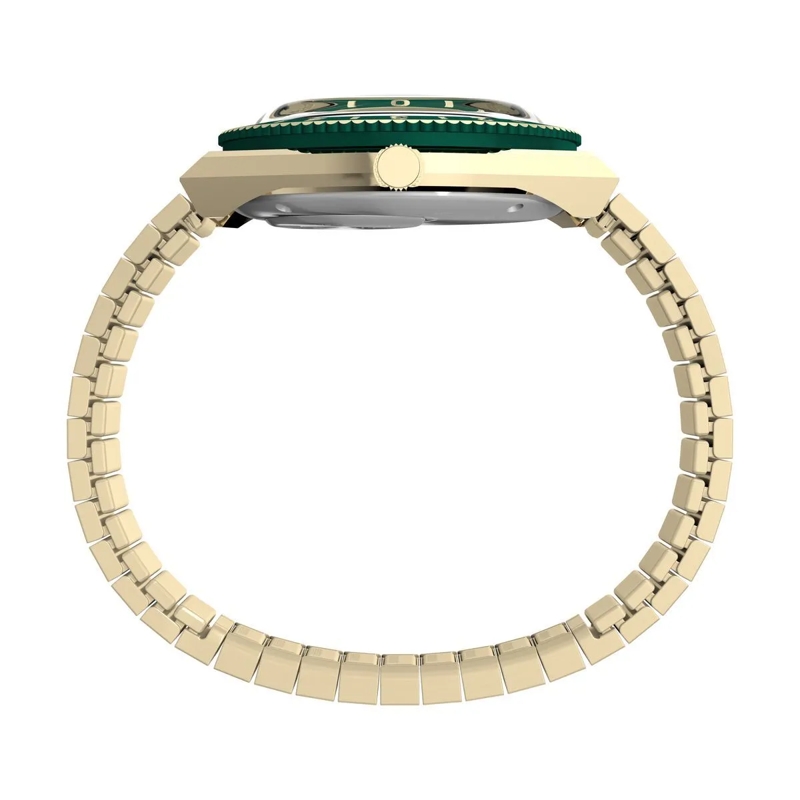 Timex Quarzuhr Quarz-Analoguhr Q Timex® grün(Image 2)