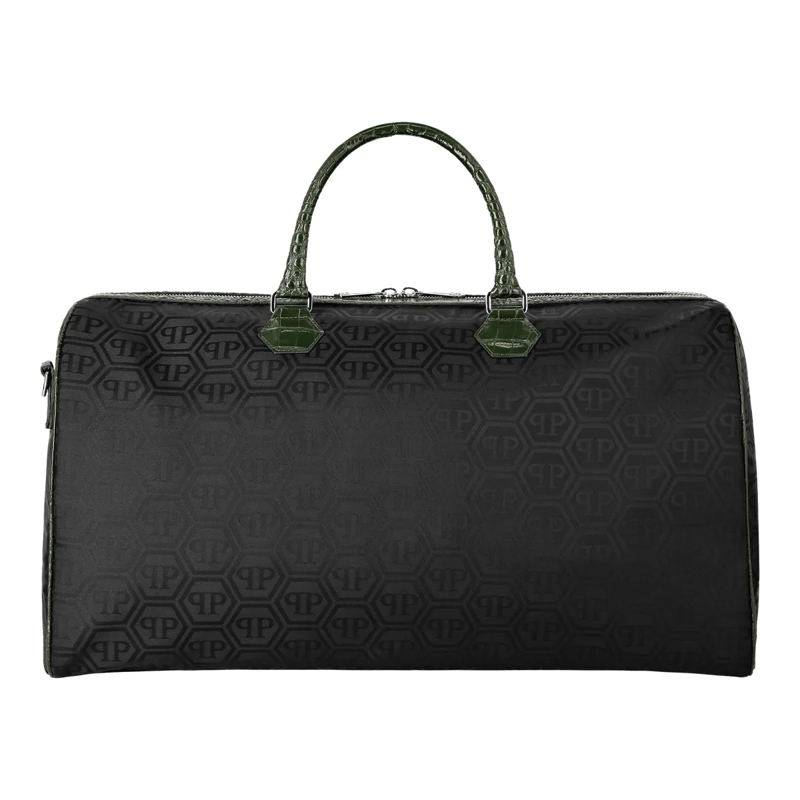 Philipp Plein Weekender Henkel Tasche Monogram schwarz(Image 2)