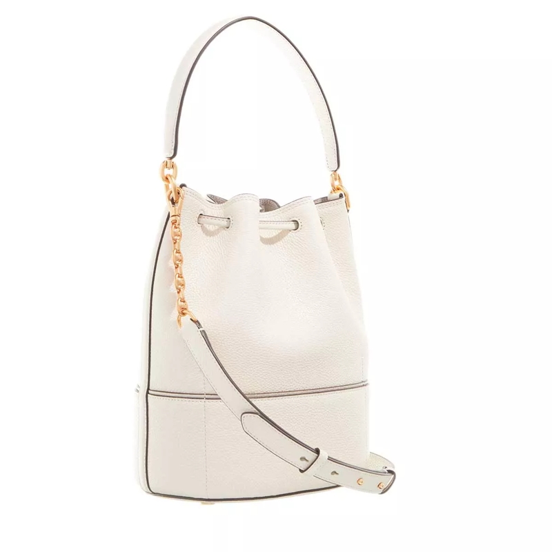 Kate Spade New York Bucket Bag Gramercy Pebbled Leather Medium Bucket Bag Halo White(Image 4)