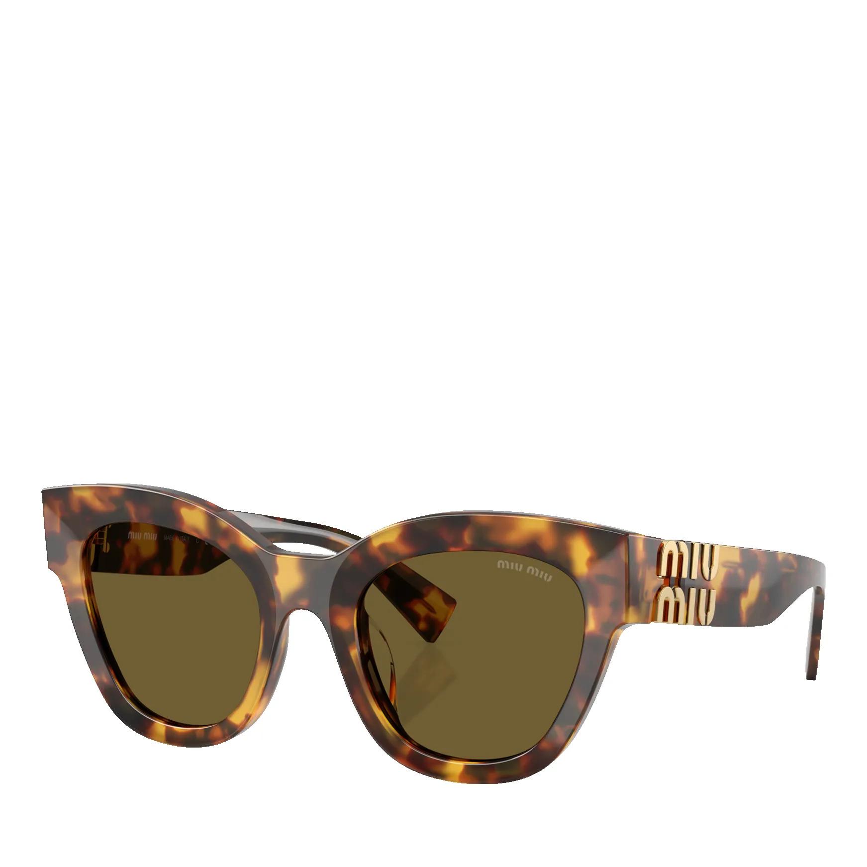 Miu Miu Sonnenbrille - 0MU 01YS - Gr. unisize - in Braun - für Damen