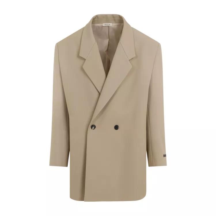 FEAR OF GOD - California Beige Wool Blazer - Größe 50 - brown