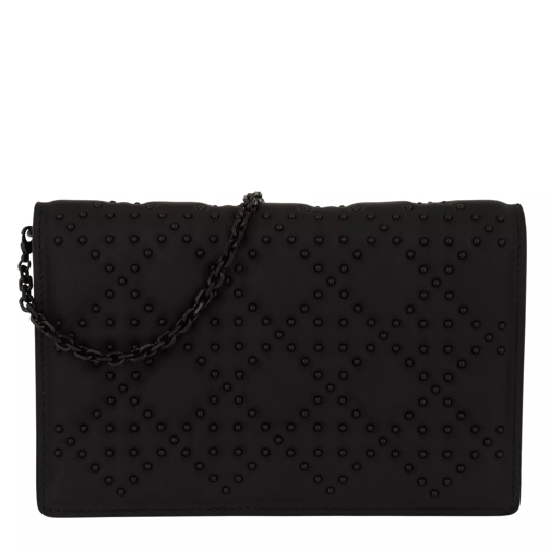 Christian Dior Lady Dior Shoulder Bag Leather Ultrablack Crossbody Bag