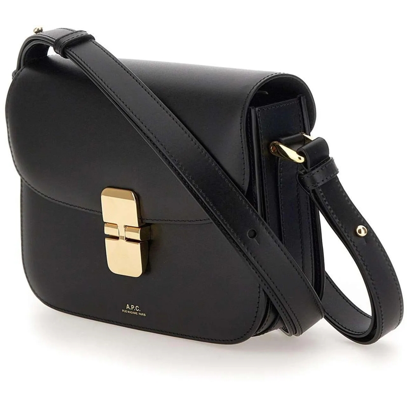 A.P.C. Schultertasche Sac Grace Small Lzz Black(Image 7)
