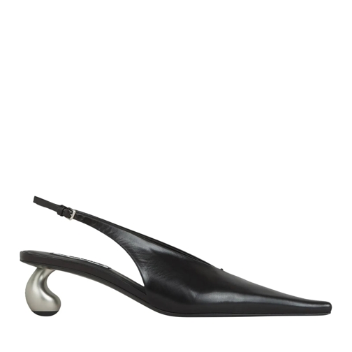 Jil Sander Escarpin Sling Back Heeled Shoes schwarz