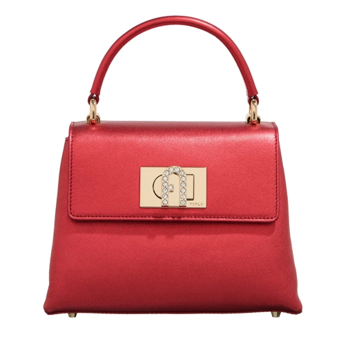 Furla Satchel Furla 1927 Mini Top Handle Rosso Veneziano