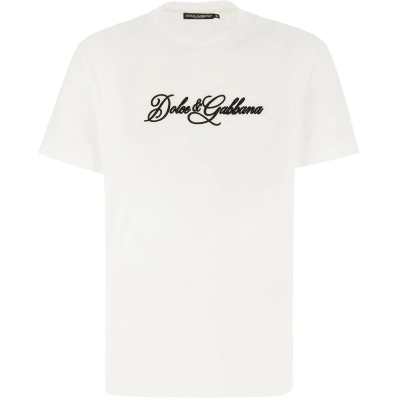 Dolce&Gabbana T-Shirt Dolce&gabbana White cotton t-shirt weiß