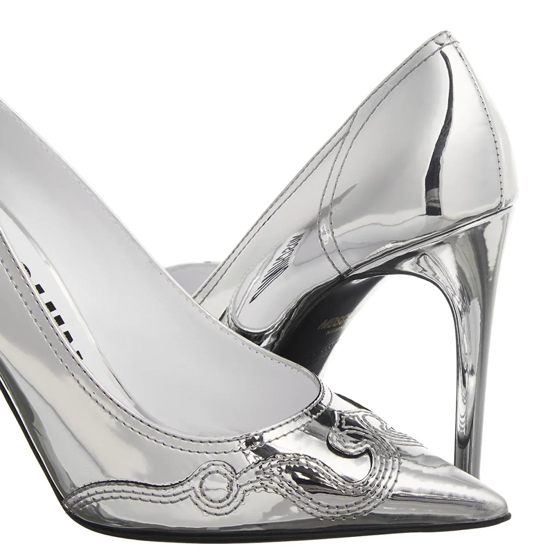 Moschino Pumps Scarpa Donna Argento(Image 3)