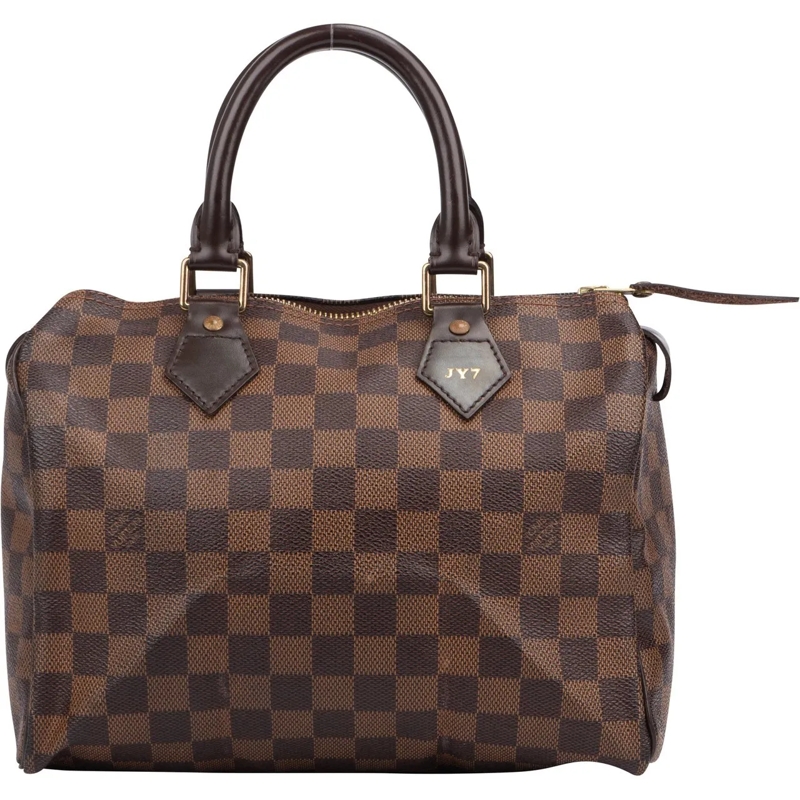 Louis Vuitton Tote Louis Vuitton Damier Ebene Monogram Speedy 25 Hand braun