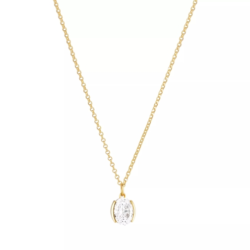 Sif Jakobs Jewellery Ellisse Carezza Necklace Gold Medium Necklace
