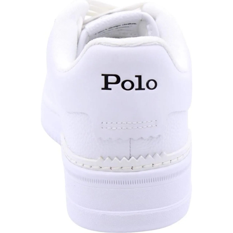 Polo Ralph Lauren Low-Top-Sneaker Masters Crt Sneakers Low Top Lace White/White/Black(Image 8)