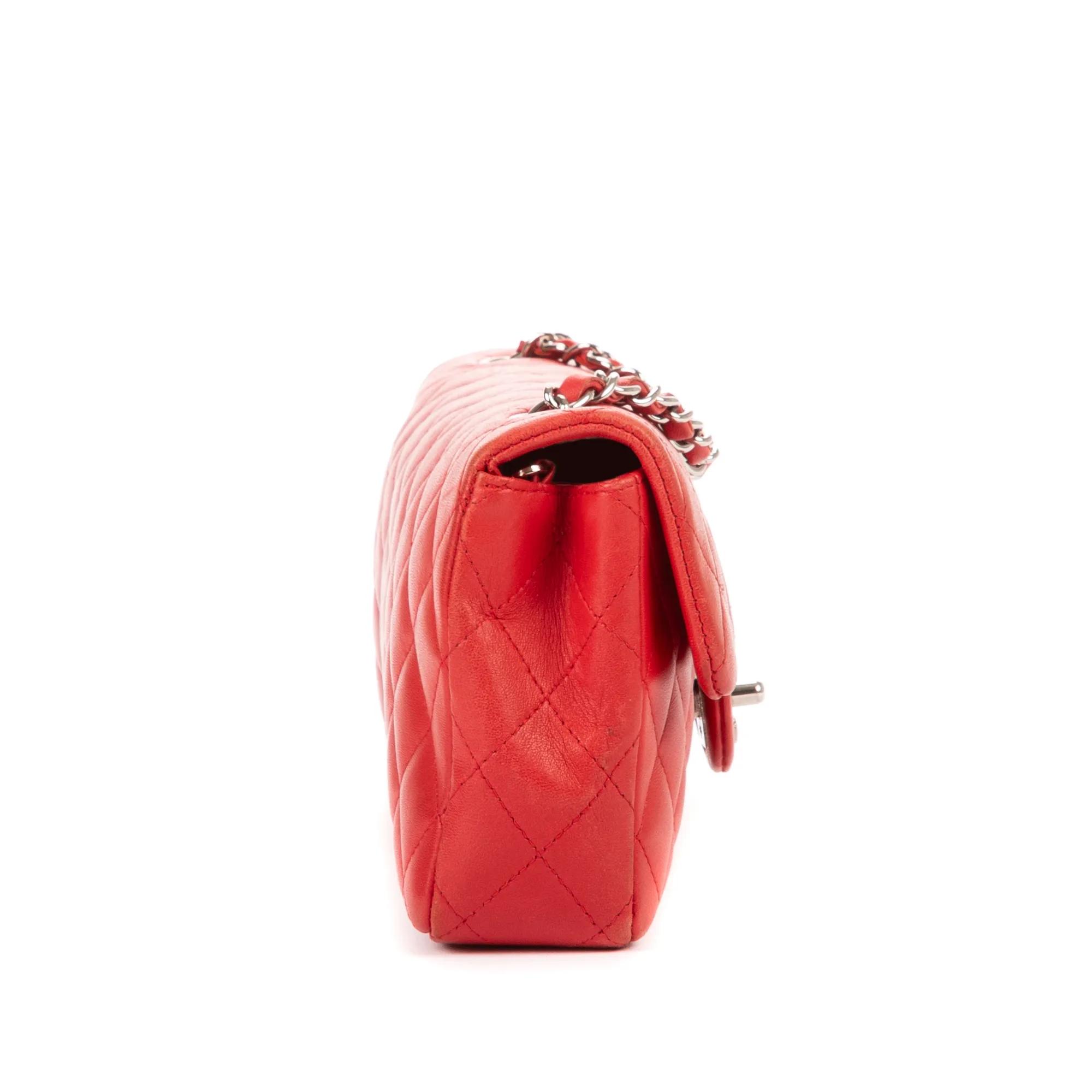 Thumbnail - Chanel Crossbody Bags - East West Flap - Gr. unisize - in Rot - für Damen