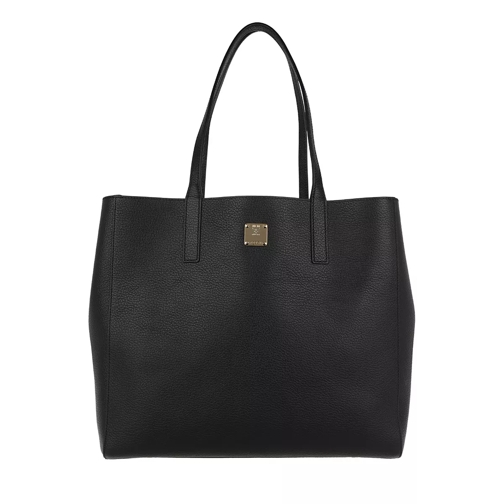MCM Koppelene Shopper Medium Black Shopping Bag