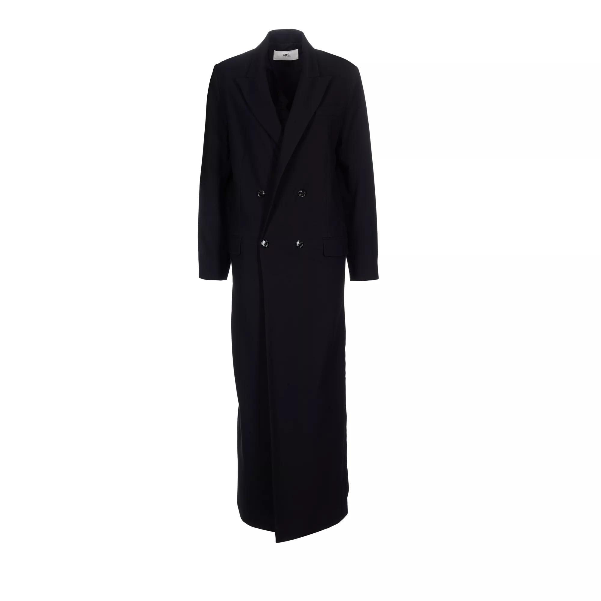 AMI Paris - Robe Manteau - Größe 38 - schwarz