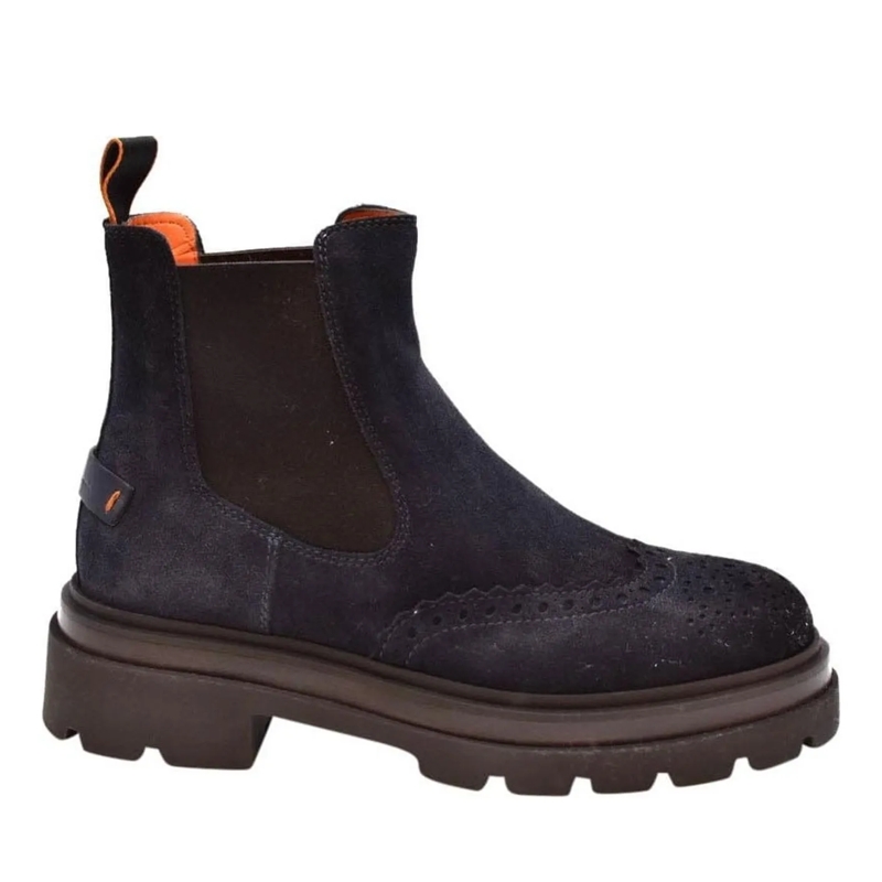 Santoni Stiefel Boot Darkblue (navy) dunkelblau