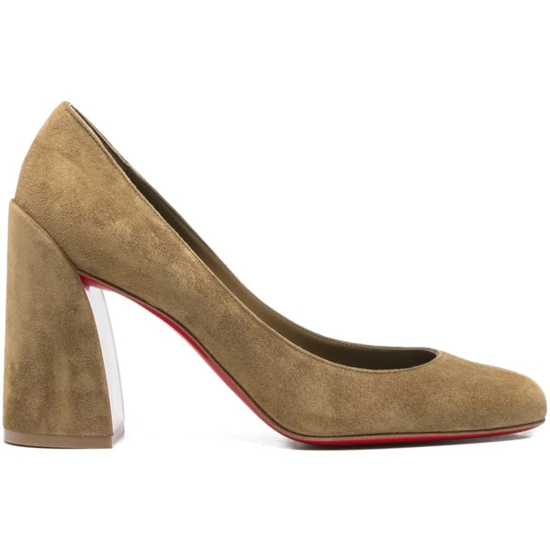 Christian Louboutin Pumps With Heel Brown braun