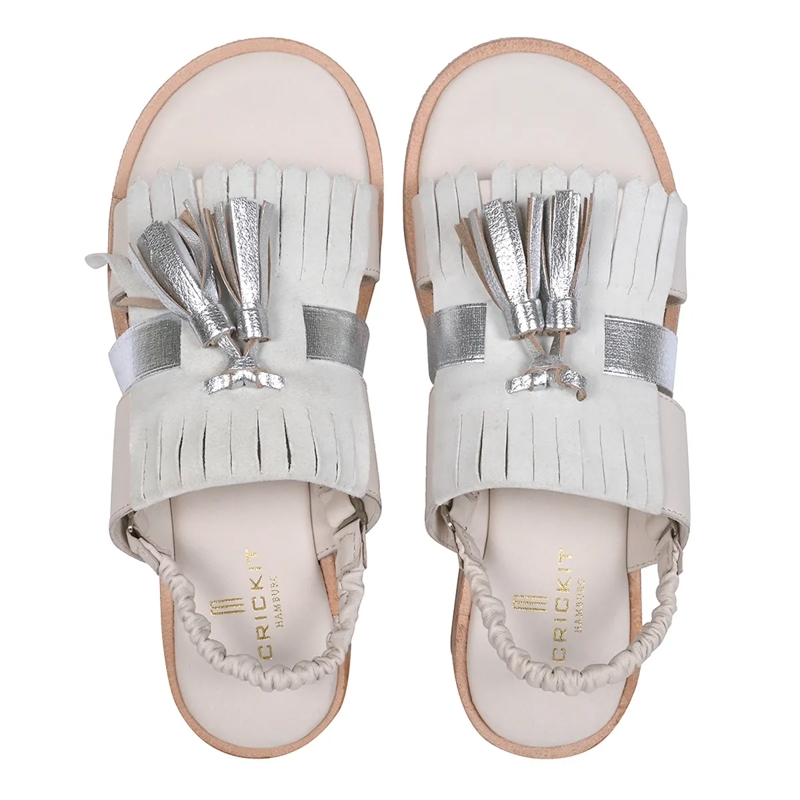 Crickit Riemchensandalen Sandale ROJA weiss(Image 8)