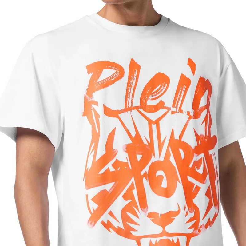 Plein Sport T-Shirt T-Shirt Rundhalsausschnitt Ss weiss(Image 5)