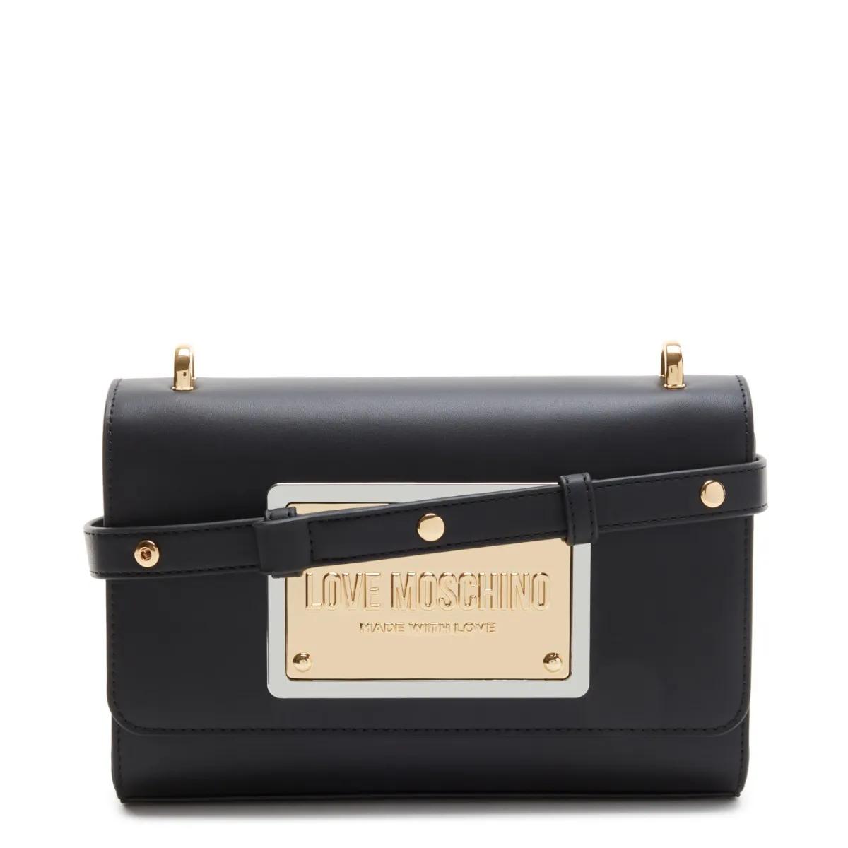 Love Moschino Crossbody Bags - Love Moschino Schwarz Umhängetasche JC4355PP0IK120 - Gr. unisize - in Schwarz - für Damen