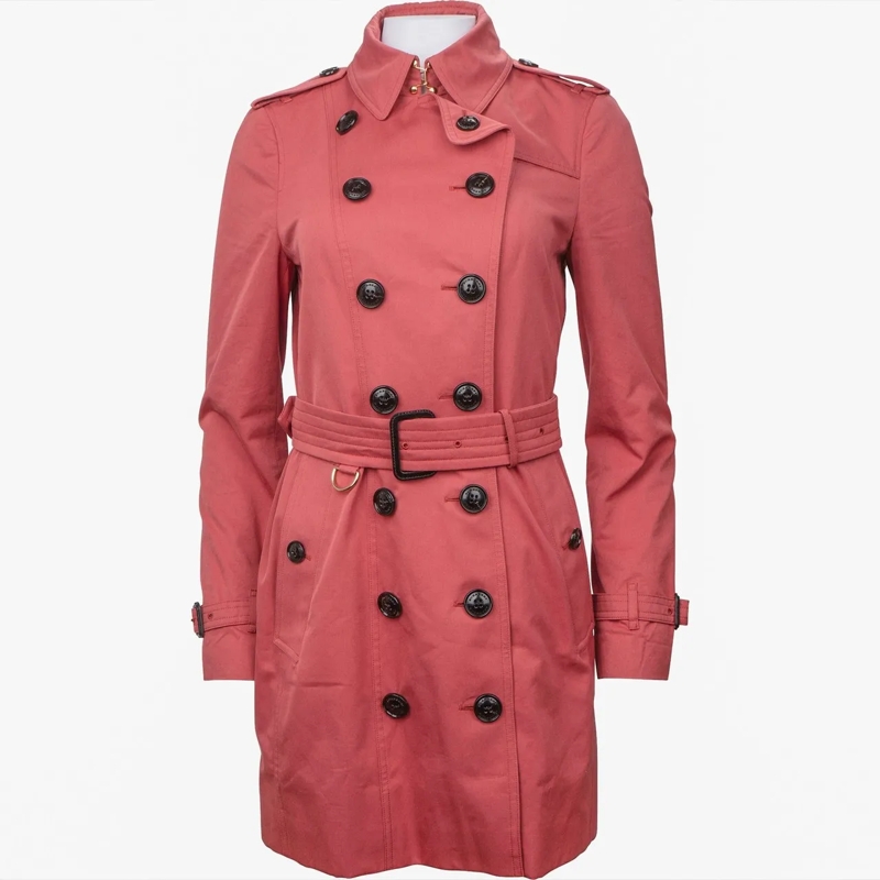 Burberry Trenchcoat Burberry Classic Cotton Trenchcoat (DE36) mehrfarbig