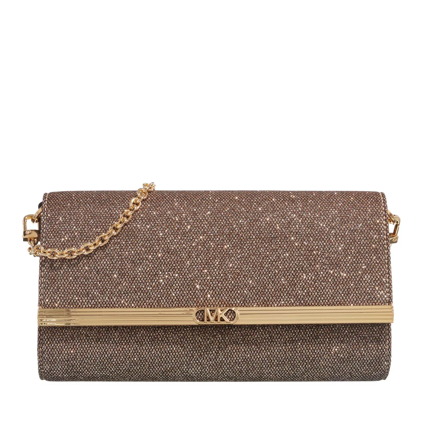 Michael kors gold clutch best sale