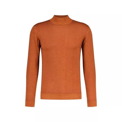 Daniele Fiesoli Turtleneck Pullover aus Merinowolle 48103520862554 Orange 