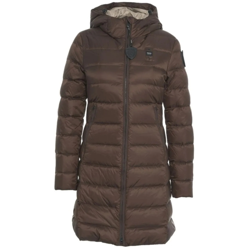 Blauer Manteaux de tanche Coats Castagna braun