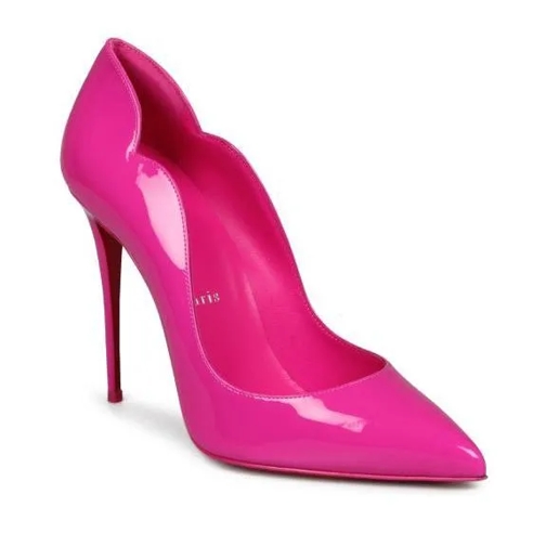 Christian Louboutin Hot Chick 100 Pumps Pink Tacchi