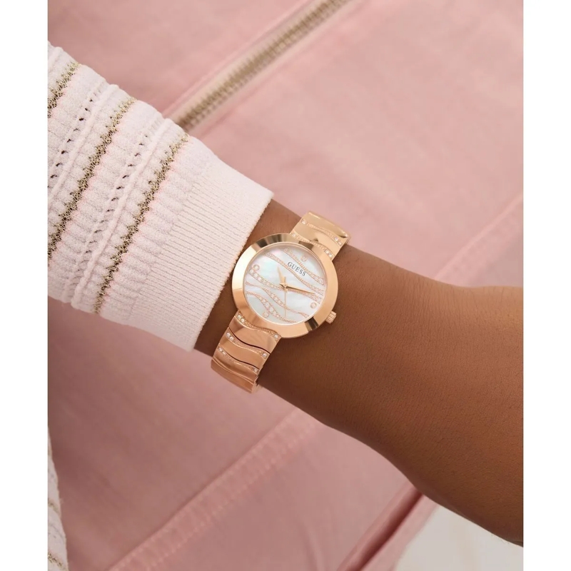 Guess Quarzuhr Quarz-Analoguhr Laguna rosa(Image 5)