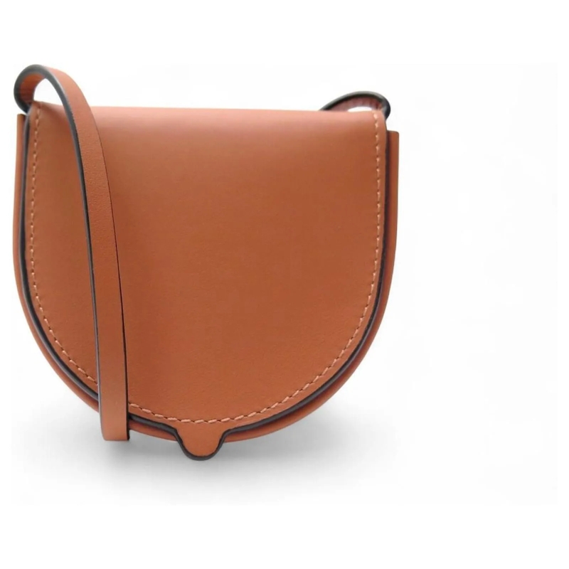 Loewe Crossbodytas NEUE KLEINE LOEWE BEIGE TAN LEDER CLUTCH-TASCHE MI braun